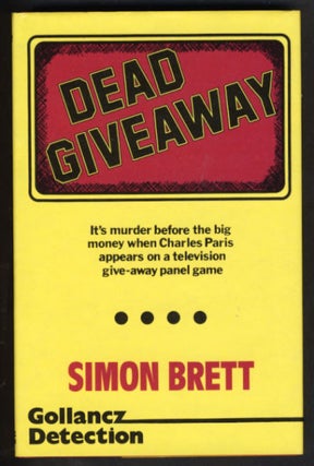 Item #23953 Dead Giveaway. Simon Brett