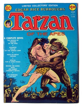 Item #24476 Limited Collectors' Edition C-22. (Tarzan of the Apes). Edgar Rice Burroughs, Joe Kubert