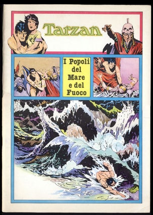 Item #24639 Tarzan: i popoli del Mare e del Fuoco. (Tavole domenicali #1). Burne Hogarth, Edgar...