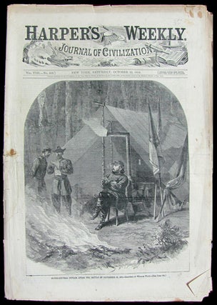 Item #24737 Harper's Weekly. October 22, 1864. George William Curtis, ed
