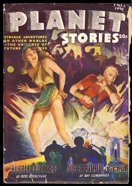 Item #24827 Planet Stories Fall 1945. W. Scott Peacock, ed.