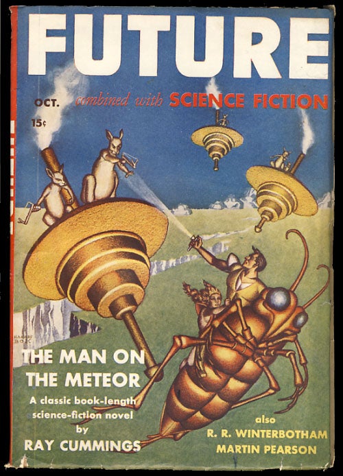 Item #24851 Future Combined with Science Fiction October 1941. Charles D. Hornig, ed.