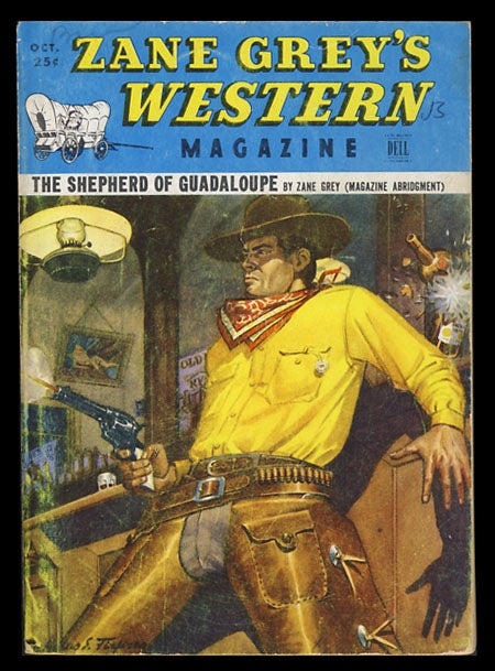 Item #24948 Zane Grey's Western Magazine October 1948. Don Ward, ed.