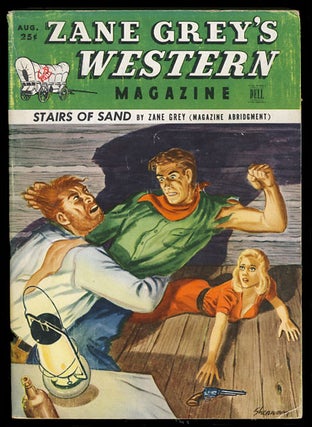 Item #24949 Zane Grey's Western Magazine August 1948. Don Ward, ed