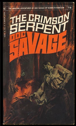 Item #24956 The Crimson Serpent - A Doc Savage Adventure. Lester Dent, Harold A. Davis