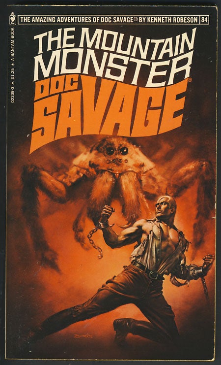 Item #24957 The Mountain Monster - A Doc Savage Adventure. Kenneth Robeson, Harold A. Davis.