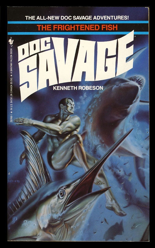 Item #24962 The Frightened Fish - A Doc Savage Adventure. Kenneth Robeson.