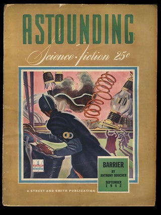 Item #24970 Astounding Science Fiction September 1942. John W. Campbell, ed, Jr