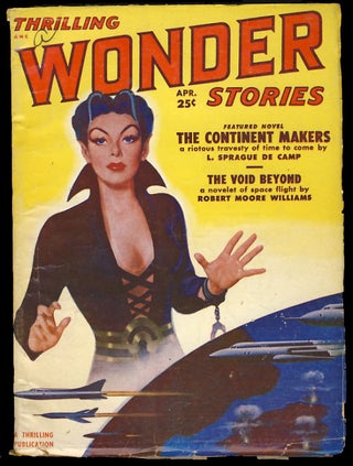 Item #25024 Thrilling Wonder Stories April 1951. Sam Merwin, ed, Jr