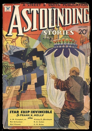 Item #25066 Astounding Stories January 1935. F. Orlin Tremaine, ed
