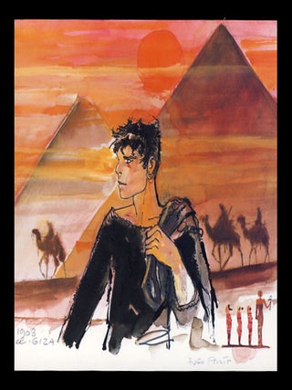Item #25120 Corto Maltese et les Secrets de l'initiation: El Giza. Hugo Pratt