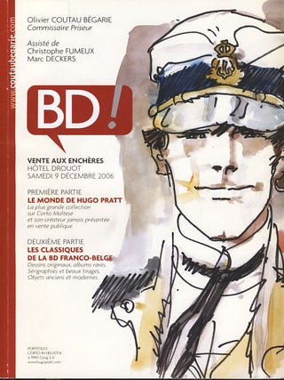 Item #25129 Coutau-Bégarie 2006 BD Catalogue. Hugo Pratt