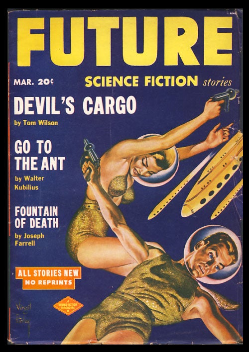 Item #25155 Future Science Fiction March 1952. Robert A. W. Lowndes, ed.
