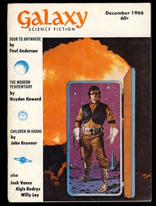 Item #25166 Galaxy Magazine December 1966. Frederik Pohl, ed