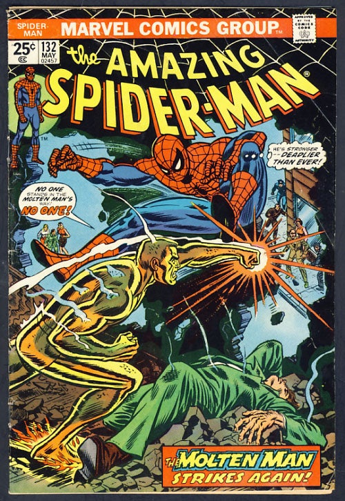 Item #25214 Amazing Spider-Man #132. Gerry Conway, John Romita.