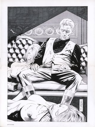 Item #25255 Dampyr: Jan Vathek Print by Alessandro Bocci. Alessandro Bocci