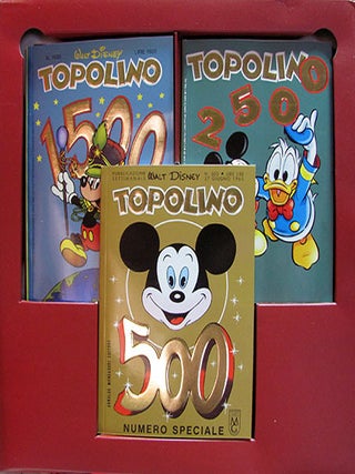 Topolino - Lo scrigno dei 500. (Italian Mickey Mouse Magazine Collector's Edition).