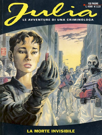 Item #25296 Julia #28 - La morte invisibile. Giancarlo Berardi, Enio.
