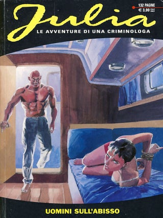 Item #25380 Julia #84 - Uomini sull'abisso. Giancarlo Berardi, Lorenzo Calza