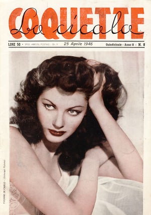 Item #25467 Coquette - La cicala N. 8. 25 Aprile 1946. Rosa Ester Magliokeen, ed