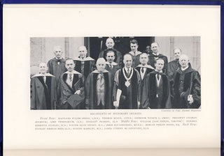 Forty-Fifth Anniversary Reunion. Class of Ninety-Three. Yale College June 18-22, 1938. Including Biographical Material Supplementing the Biographical Sketches of the Class Contained in the Thirty-Five-Year Record.
