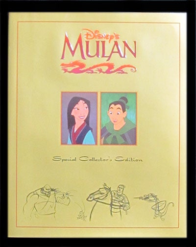 Item #25624 Disney's Mulan. (Special Collector's Edition). Russell Schroeder, Kathleen W. Zoehfeld.