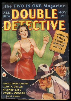 Item #25724 Double Detective November 1938. Cornell Woolrich