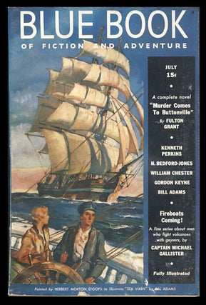 Item #25729 Blue Book Magazine July 1938. Henry Bedford-Jones