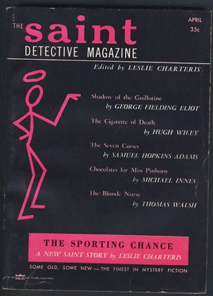 Item #25814 The Saint Detective Magazine April 1955. Leslie Charteris, ed
