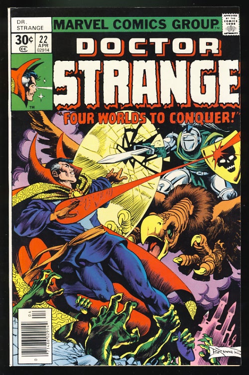 Item #25839 Doctor Strange #22. Marv Wolfman, Rudy Nebres.