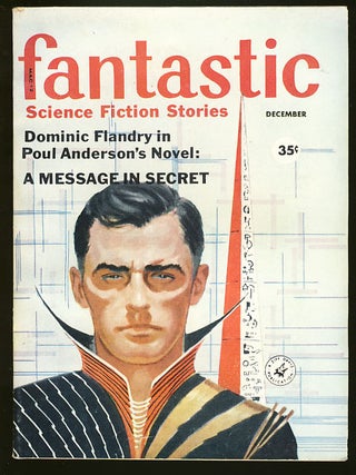 Item #26030 A Message in Secret in Fantastic December 1959. Poul Anderson