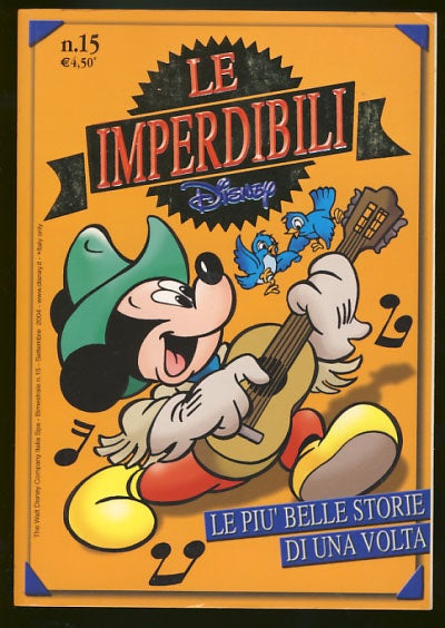 Item #26103 Le imperdibili Disney #15. Romano Scarpa, Marco Rota, Luciano Gatto.