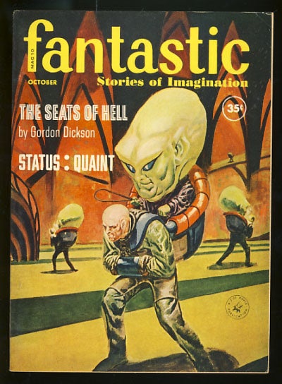 Item #26152 Fantastic October 1960. Cele Goldsmith, ed.