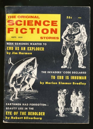 Item #26254 Science Fiction Stories September 1959. Robert A. W. Lowndes, ed