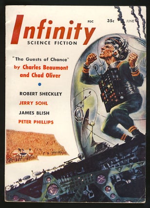 Item #26262 Infinity Science Fiction June 1956. Larry T. Shaw, ed
