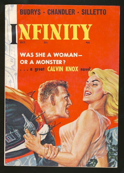 Item #26271 Infinity Science Fiction October 1958. Larry T. Shaw, ed.