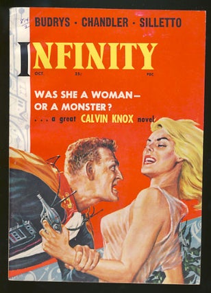 Item #26272 Infinity Science Fiction October 1958. Larry T. Shaw, ed