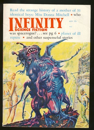 Item #26273 Infinity Science Fiction November 1958. Larry T. Shaw, ed