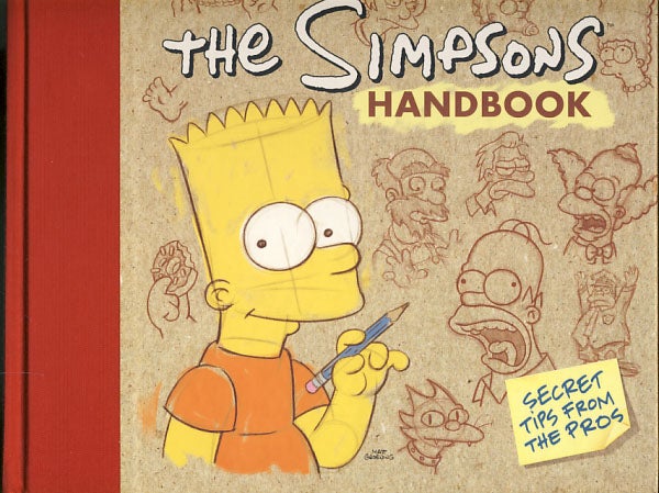 Item #26274 The Simpsons Handbook: Secret Tips from the Pros. Bill Morrison, ed.