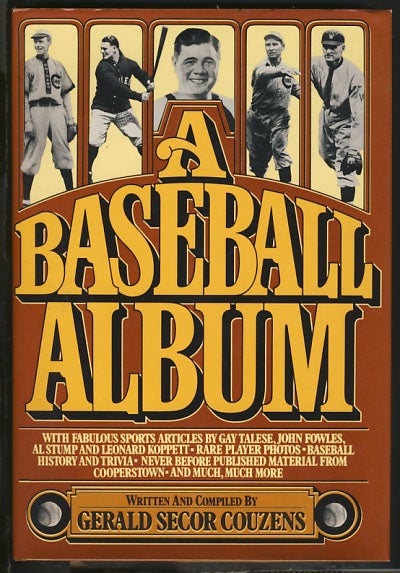 Item #26452 A Baseball Album. Gerald Secor Couzens.