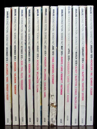 Analog Science Fiction/Science Fact 1978 Complete Run.