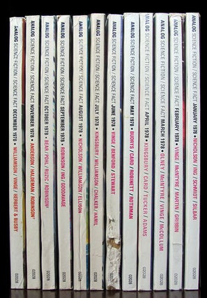 Analog Science Fiction/Science Fact 1978 Complete Run.