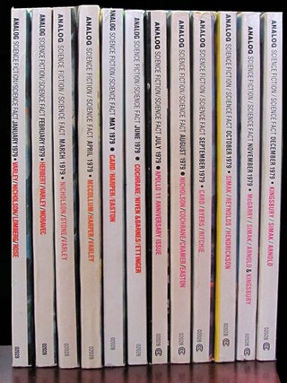Analog Science Fiction/Science Fact 1979 Complete Run.