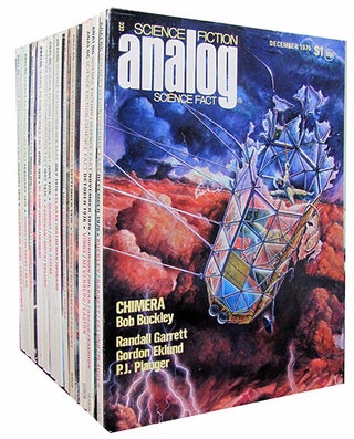 Analog Science Fiction/Science Fact 1976 Complete Run.