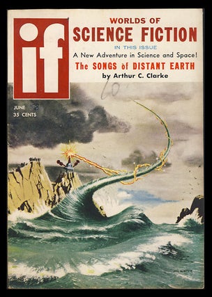 Item #26551 The Songs of Distant Earth in If June 1958. Arthur C. Clarke