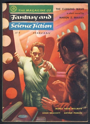 Item #26553 The Climbing Wave in The Magazine of Fantasy and Science Fiction February 1955....