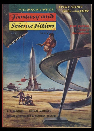 Item #26554 Time Patrol in The Magazine of Fantasy and Science Fiction May 1955. Poul Anderson