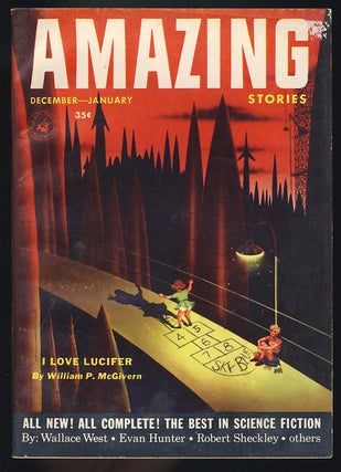 Item #26585 The Builder in Amazing Stories December-January 1954. Philip K. Dick