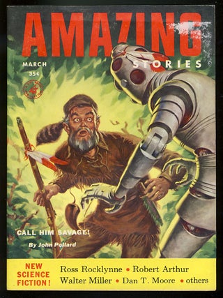 Item #26587 Amazing Stories March 1954. Howard Browne, ed