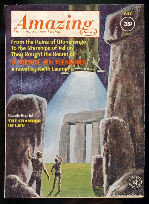 Item #26597 Amazing Stories July 1962. Cele Goldsmith, ed.